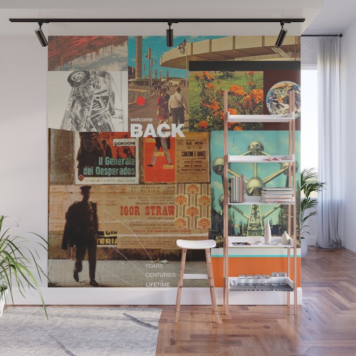 Welcome Back Wall Mural Gallery Image 1
