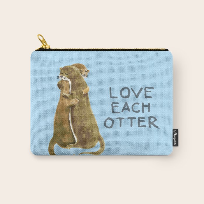 Love each otter Carry All Pouch Gallery Image 1