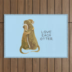 Love each otter Outdoor Rug Gallery Image 1