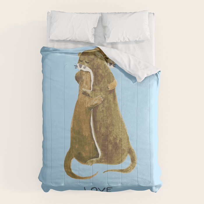 Love each otter Comforter Gallery Image 6