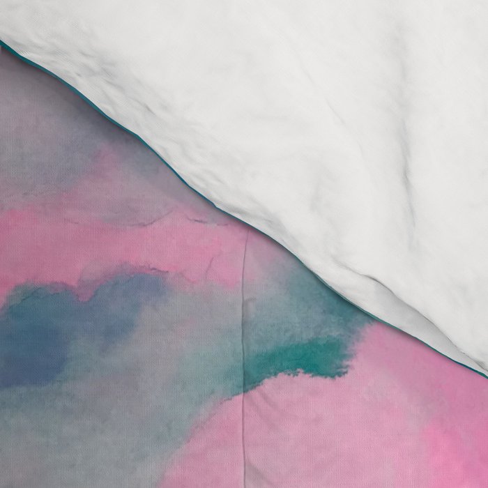 Florida Mirrored Watercolor Comforter Gallery Image 4