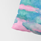 Florida Mirrored Watercolor Pillow Sham Gallery Image 4