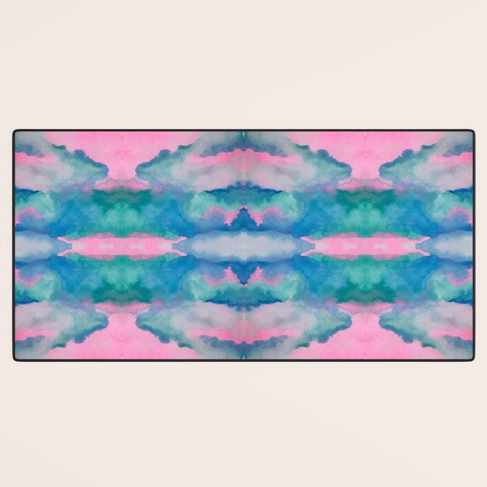 Florida Mirrored Watercolor Desk Mat Gallery Image 3