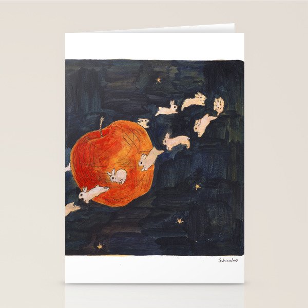 Saturn's rings Stationery Card Gallery Image 2