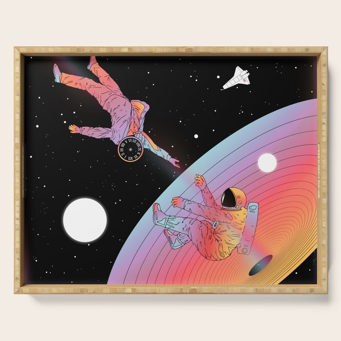 Coexistentiality 3 (An Anomaly to Another Reality) Serving Tray Gallery Image 1