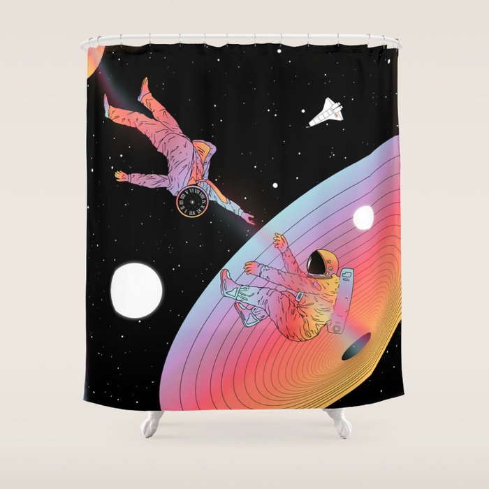 Coexistentiality 3 (An Anomaly to Another Reality) Shower Curtain Gallery Image 1