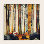 Autumn Hunt Wood Wall Art Gallery Image 1
