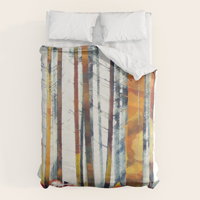 Autumn Hunt Duvet Cover Gallery Image 6