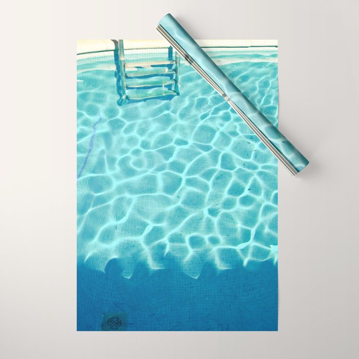 Swimming Pool IX Wrapping Paper Gallery Image 1