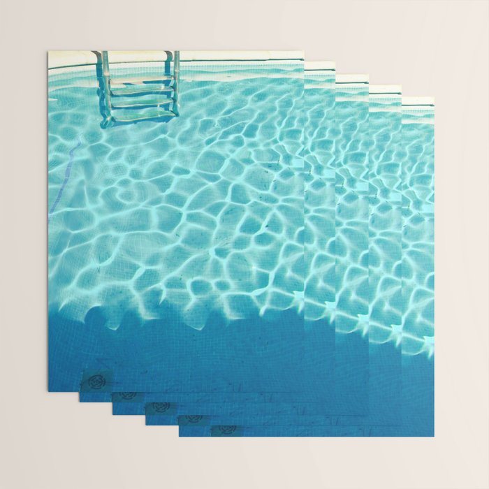 Swimming Pool IX Wrapping Paper Gallery Image 3