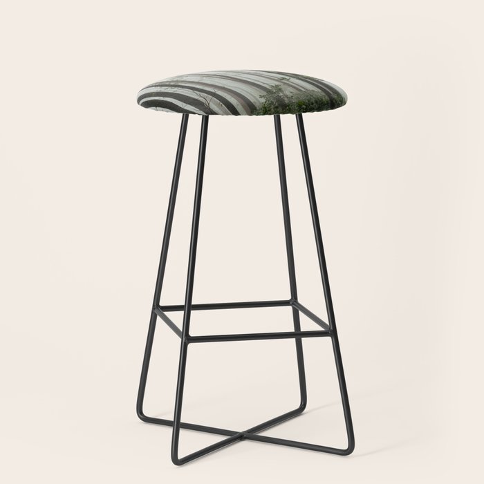 Great Smoky Mountains National Park - Forest Fog Adventure Stool Gallery Image 1