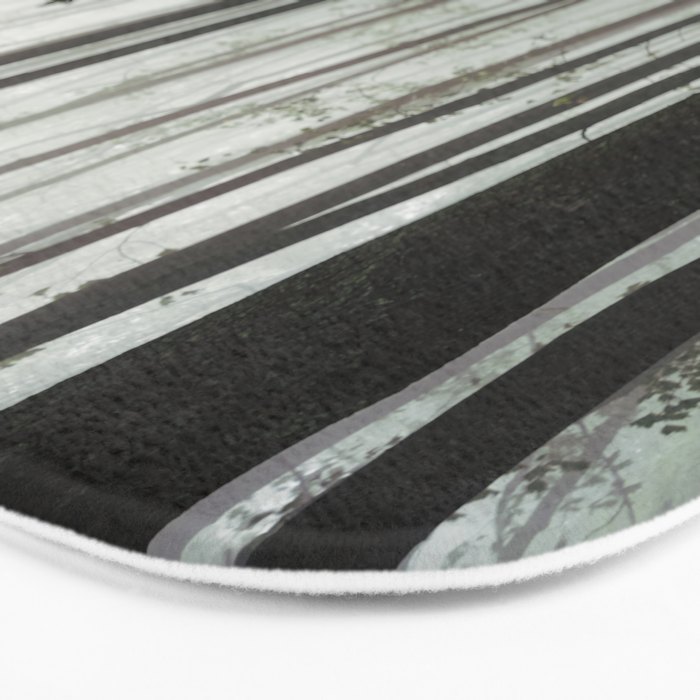 Great Smoky Mountains National Park - Forest Fog Adventure Bath Mat Gallery Image 3