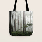 Great Smoky Mountains National Park - Forest Fog Adventure Tote Bag Gallery Image 1