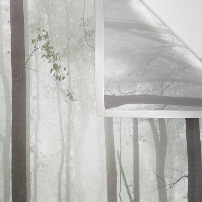 Great Smoky Mountains National Park - Forest Fog Adventure Wall Tapestry Gallery Image 3