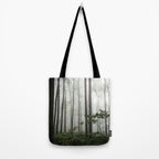 Great Smoky Mountains National Park - Forest Fog Adventure Tote Bag Gallery Image 2
