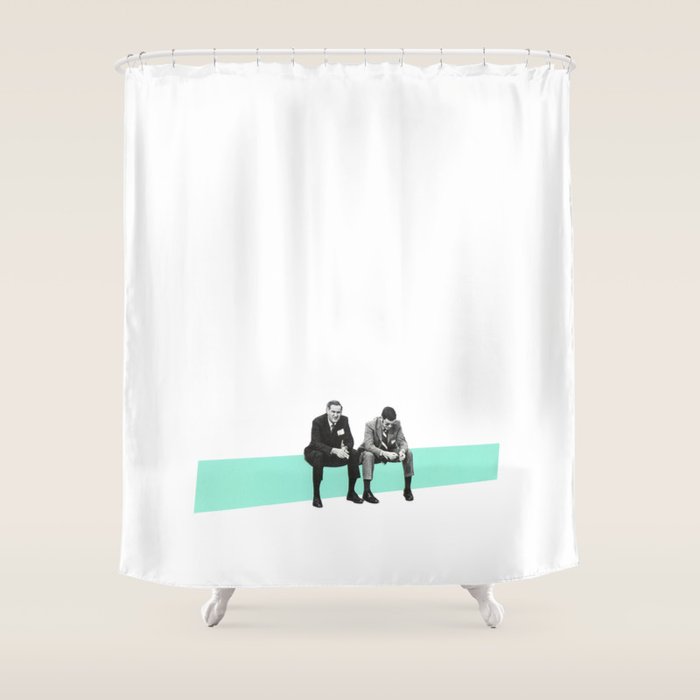 Break Shower Curtain Gallery Image 1
