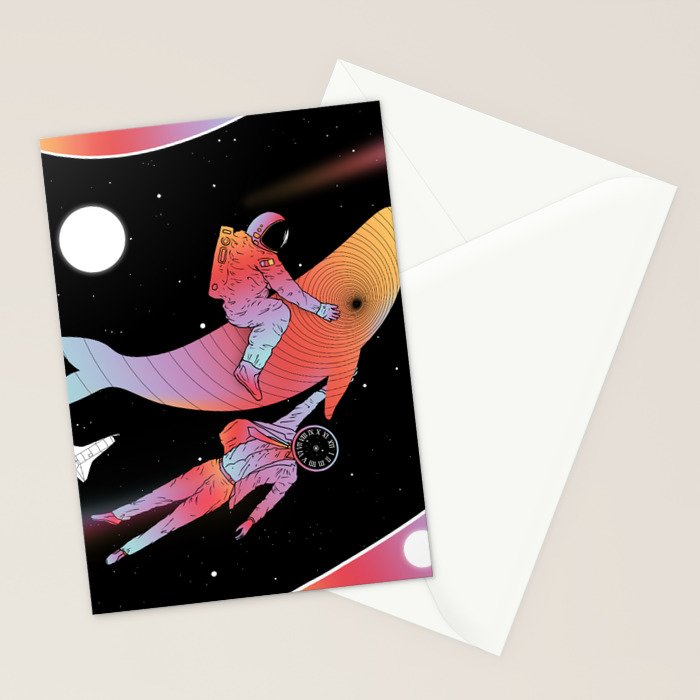 Coexistentiality 4 (A Journey Through Space and Time) Stationery Card Gallery Image 2