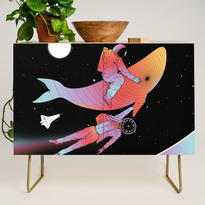 Coexistentiality 4 (A Journey Through Space and Time) Credenza Gallery Image 1