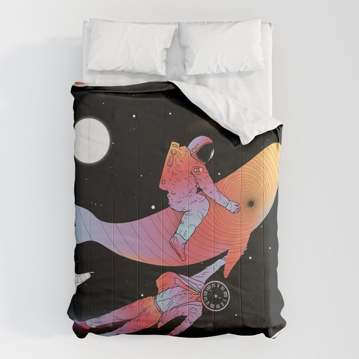Coexistentiality 4 (A Journey Through Space and Time) Comforter Gallery Image 6
