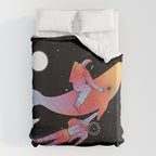 Coexistentiality 4 (A Journey Through Space and Time) Duvet Cover Gallery Image 6