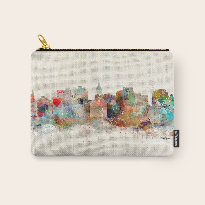 Madison Wisconsin  Carry All Pouch Gallery Image 1
