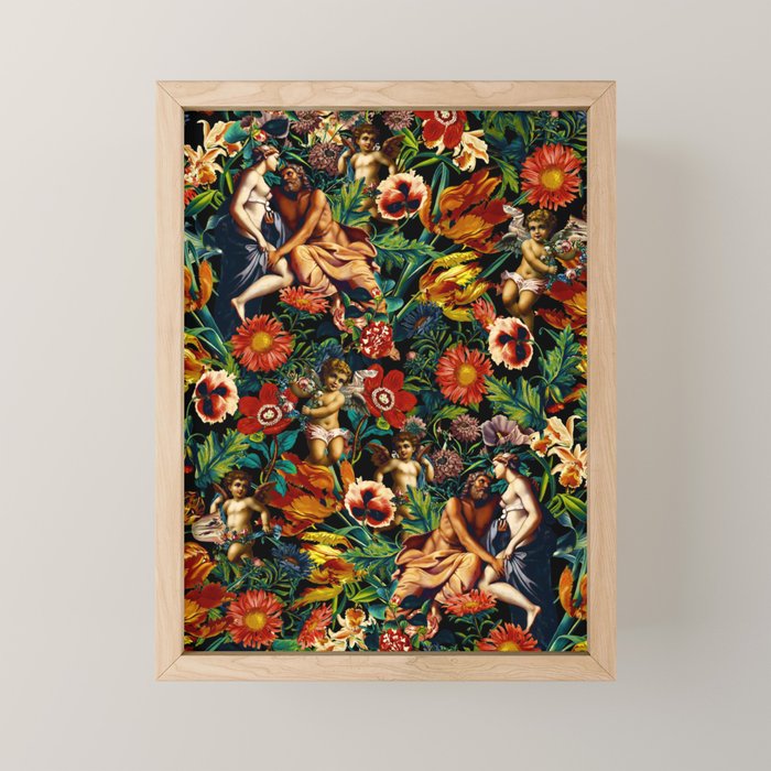 HERA and ZEUS Garden Mini Art Print Gallery Image 1