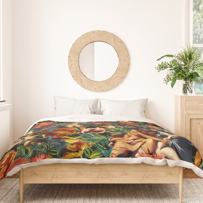 HERA and ZEUS Garden Duvet Cover Gallery Image 3