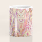 Glowing Coral and Amethyst Art Deco Pattern Coffee Mug Gallery Image 4