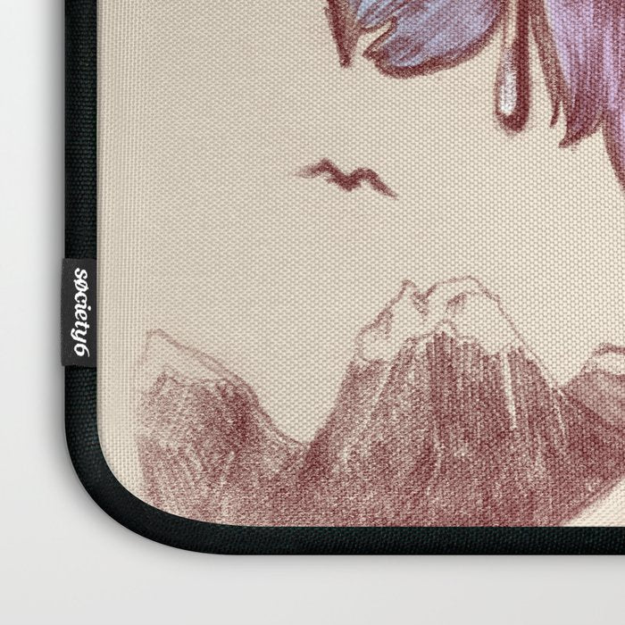 Watching the Life I Borrowed Laptop Sleeve Gallery Image 3