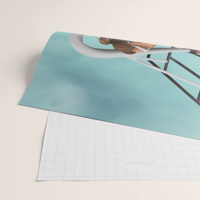 Hoops and Sunshine Wrapping Paper Gallery Image 2