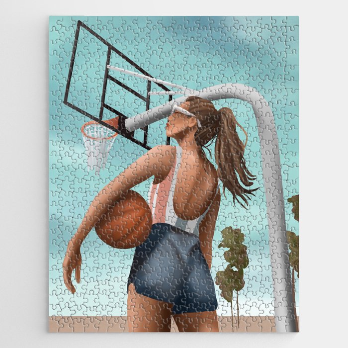 Hoops and Sunshine Jigsaw Puzzle Gallery Image 1