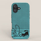 Unravel (in Blue) iPhone Case Gallery Image 1