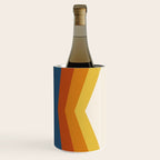 Bright 70's Retro Stripes Reflection Wine Chiller Gallery Image 3