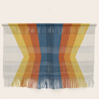 Bright 70's Retro Stripes Reflection Wall Hanging Gallery Image 1