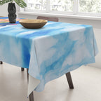 Flower Field Stream Tablecloth Gallery Image 3