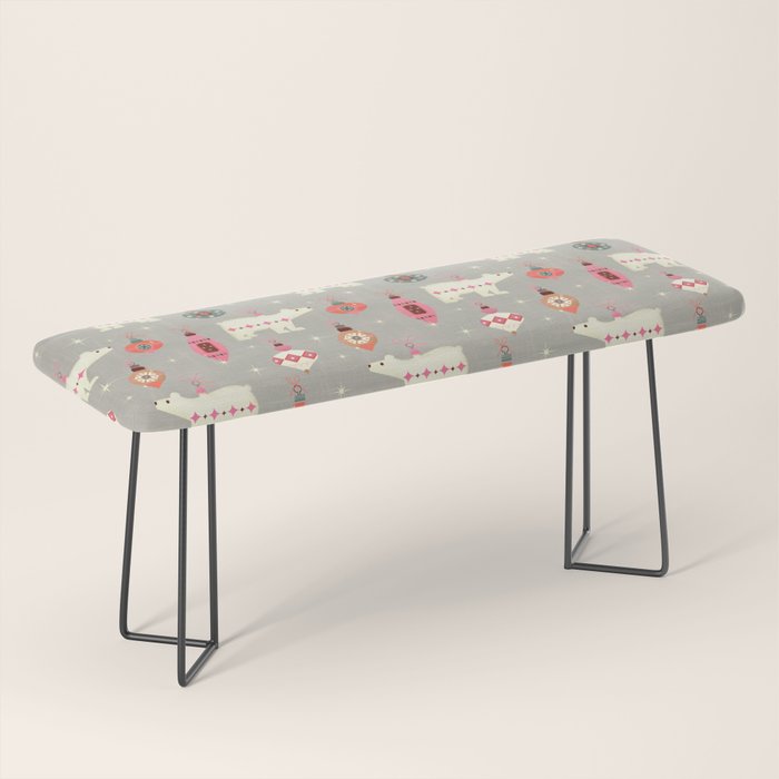 Festive Ornaments And Polar Bear Bench Gallery Image 1