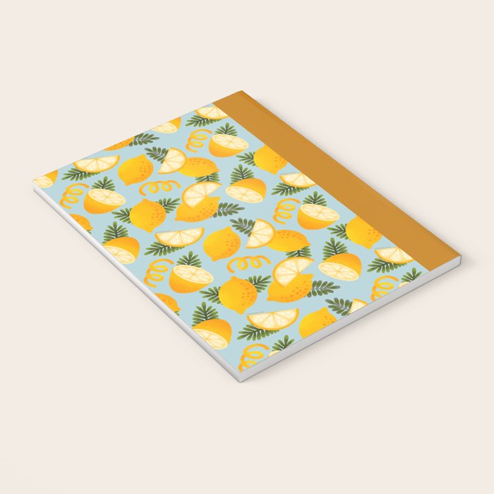 Lemon Pattern - Amalfi Coast Cocktails Notebook Gallery Image 3