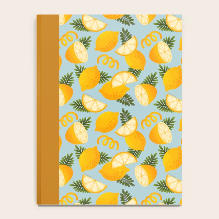 Lemon Pattern - Amalfi Coast Cocktails Notebook Gallery Image 4