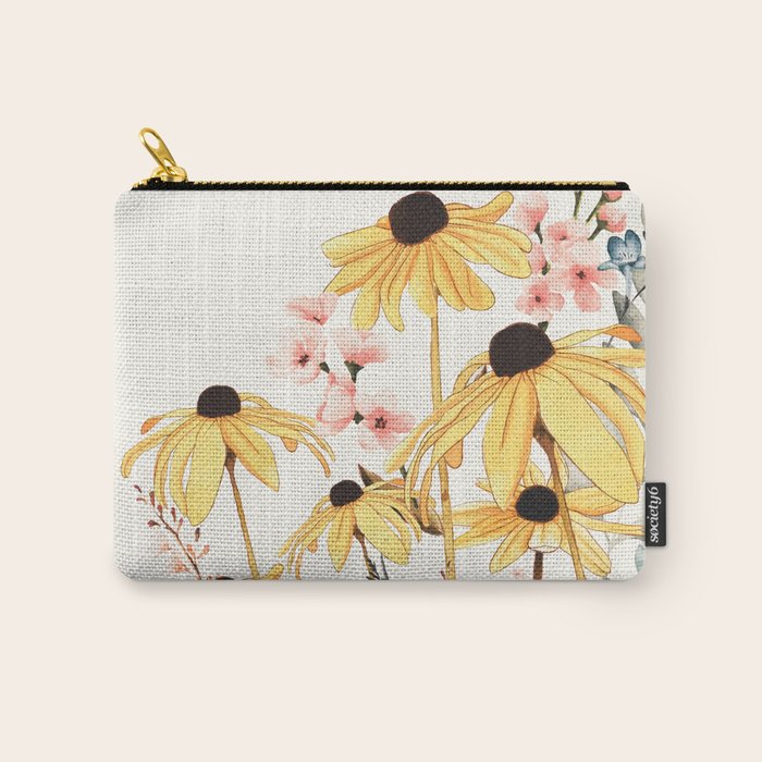 Summer Flowers Carry All Pouch Gallery Image 1