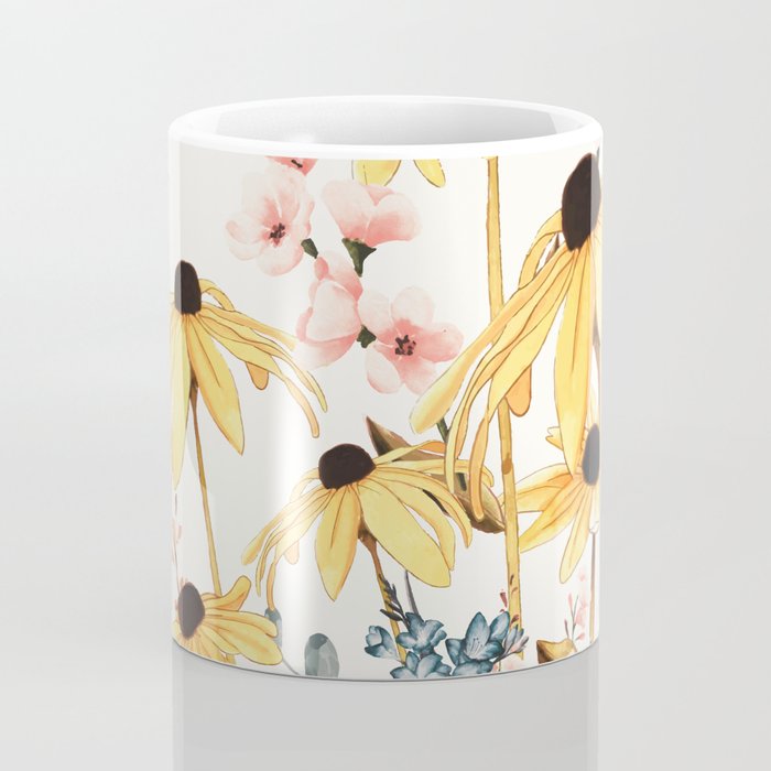 Summer Flowers Coffee Mug Gallery Image 4