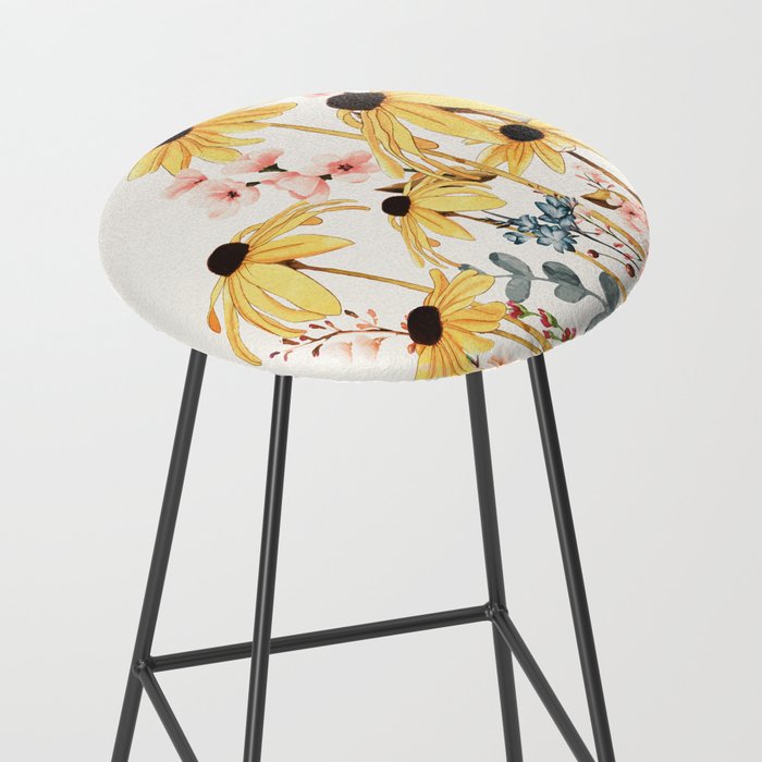 Summer Flowers Stool Gallery Image 2
