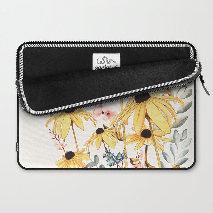 Summer Flowers Laptop Sleeve Gallery Image 2