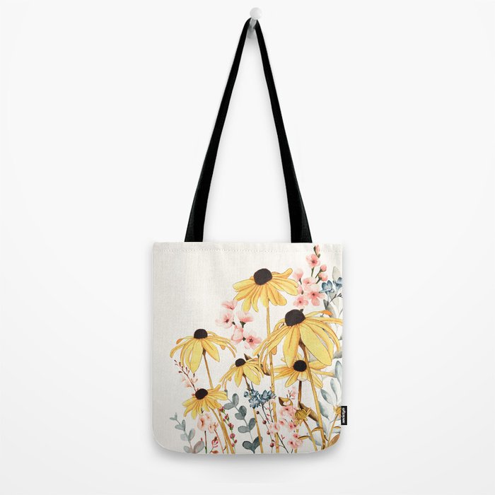 Summer Flowers Tote Bag Gallery Image 2