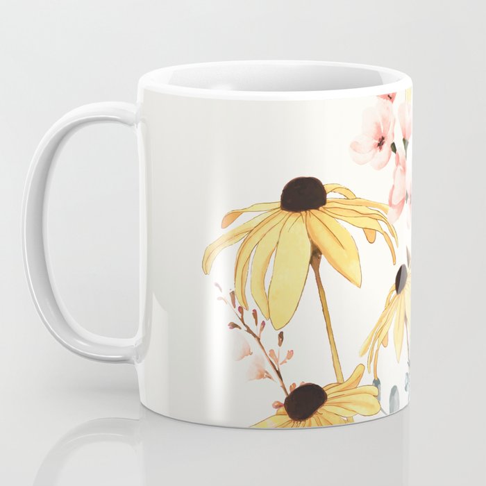 Summer Flowers Coffee Mug Gallery Image 3