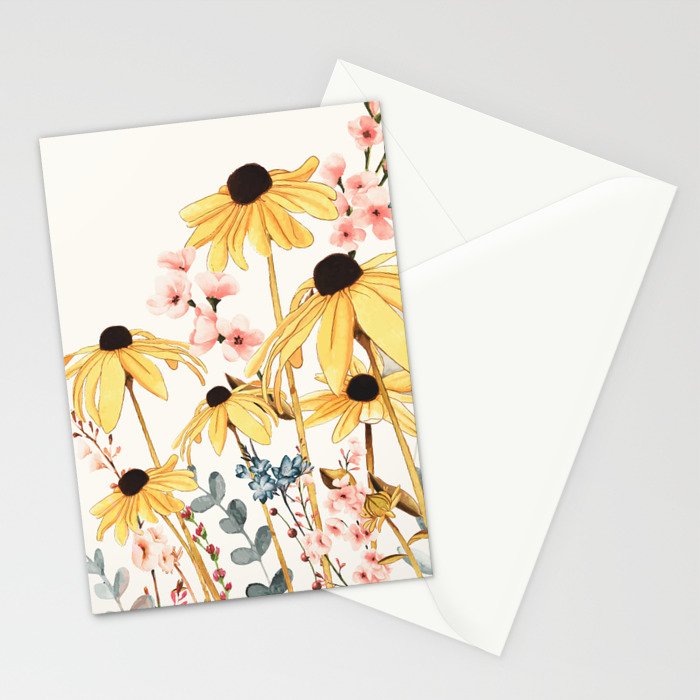 Summer Flowers Stationery Card Gallery Image 2