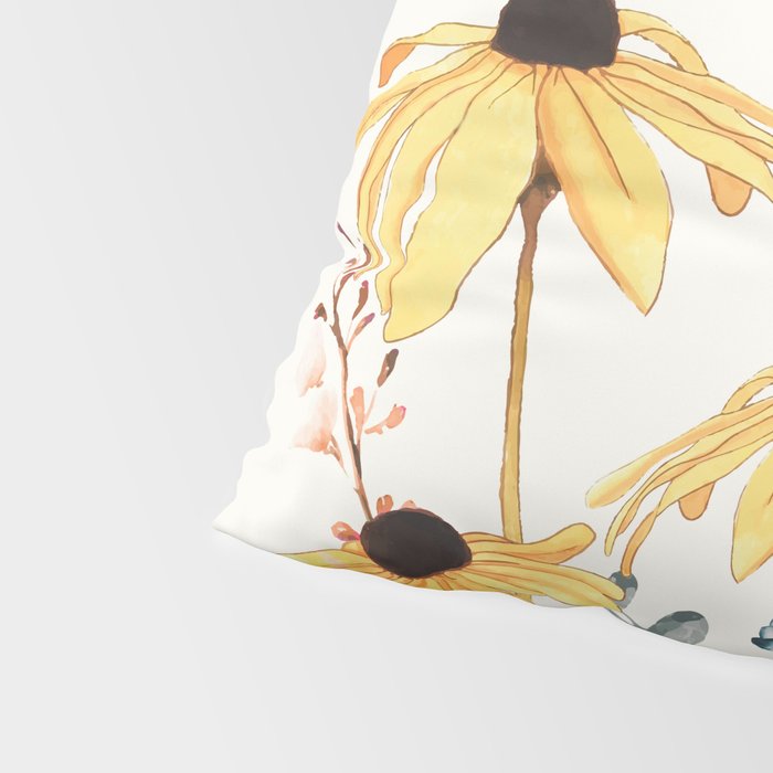 Summer Flowers Pillow Sham Gallery Image 4