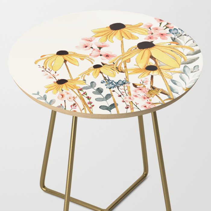 Summer Flowers Side Table Gallery Image 2