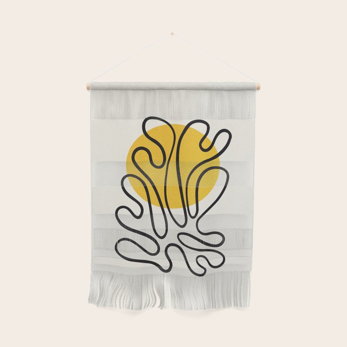 Sun Leaf: Matisse Edition | Mid Century Series Wall Hanging Gallery Image 1