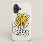 Sun Leaf: Matisse Edition | Mid Century Series iPhone Case Gallery Image 1