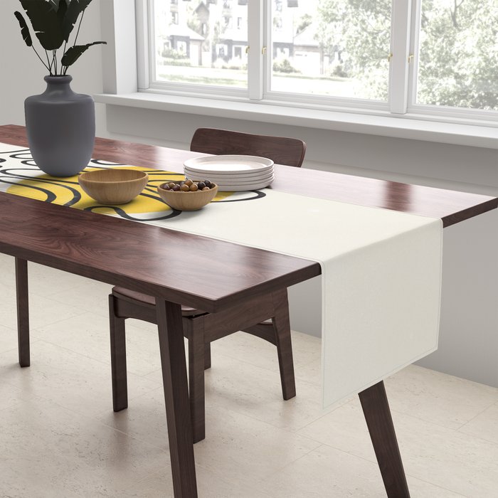 Sun Leaf: Matisse Edition | Mid Century Series Table Runner Gallery Image 2